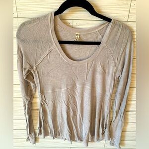 Intimately by free people Women's Beige Long Sleeve Top